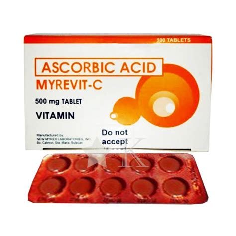 tab ascorbic acid 500mg tablet